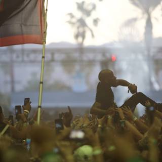 On Top of the Crowd at Coachella