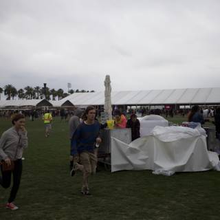 Gathering under the Tent