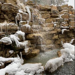 Winter Wonderland Waterfall