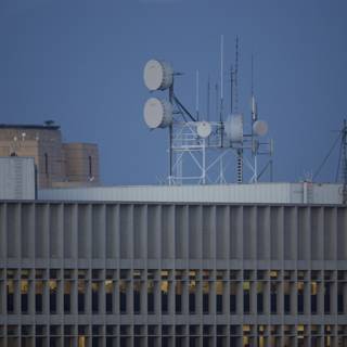 The Broad Building and its Antenna