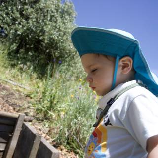 Toddler Exploration at Alemany Farm Earth Day Celebration