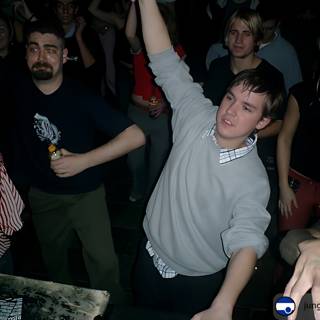 Hands Up at the Nightclub