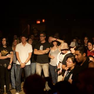 Nightclub Crowd Gathers for Bad Religion Concert