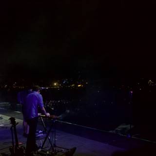 Saturday Night Crowd at Coachella Rock Concert