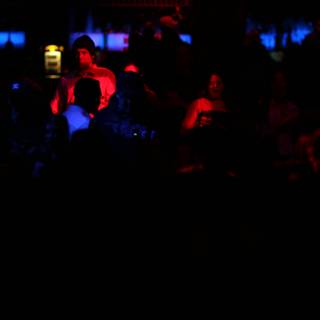 Blue-lit Crowd at Funktion XXXL and Silver Nightclub