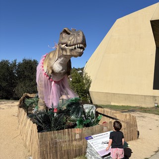 dinosaur park or outdoor museum attraction
