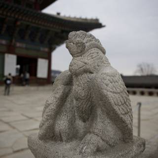 Stone Sentinel: The Owl of the Monastery