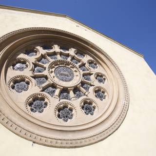 Gothic Arch Window in Wilshire Temple