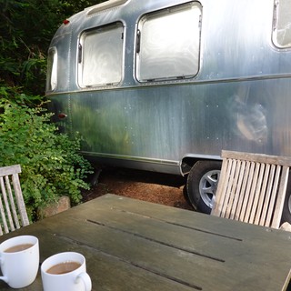 Coffee Break by Vintage Airstream Trailer