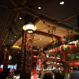 The Lively and Vibrant Bar at Disneyland Hotel