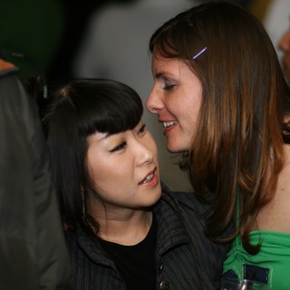 Two Friends Share a Close Intimate Moment