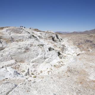 Majestic White Cliffs of the Mojave Desert