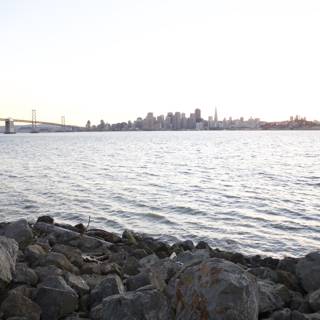 Bay View from Rocky Shoreline