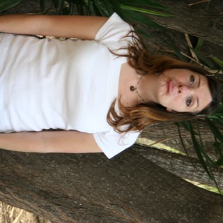 Young Woman Making a Playful Face Outdoors