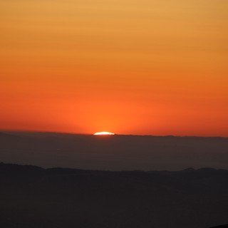 Last Light Vanishes Behind Mount Diablo Ridge