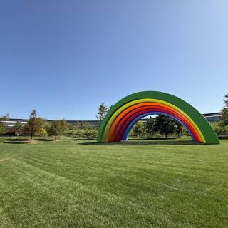 Vibrant Arch at Apple Park
