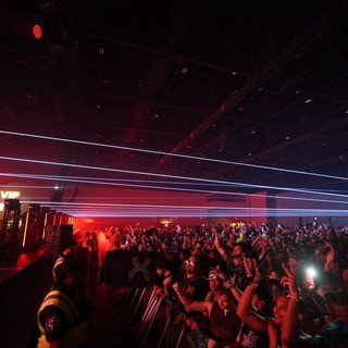 Laser Light Show Ignites Wobbleland 2026 Crowd