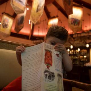 A Little Reader's Big Adventure at Disneyworld