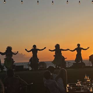 Dancing into the Sunset on Maui
