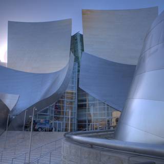 The Curved Roof of the City's Iconic Concert Building