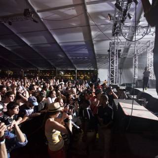 Energetic Crowd at Coachella 2012 Friday Night Concert