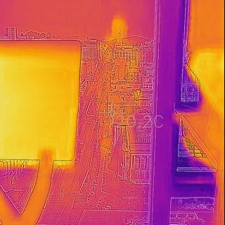 Thermal Image of a Building in San Francisco