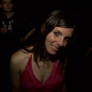 Young Woman Dancing at Nightclub in 2006