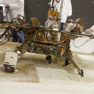 Working on the Unstuck Mars Rover Robot