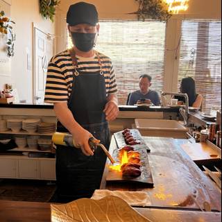 Masked Chef in the Kitchen