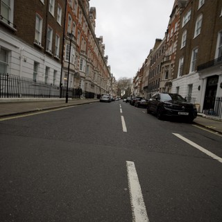 Overcast Day on a Classic London Residential Street
