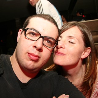 Couple's Cozy Selfie at a Nightclub in 2006