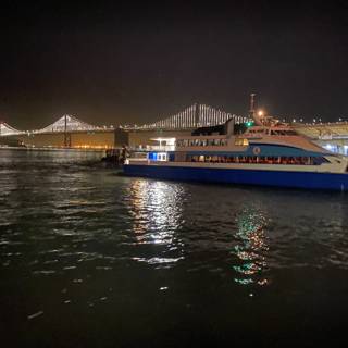 Night Ferry on the Bay