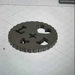3D Printed Spoke Wheel with Spiral Coil
