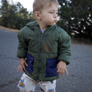 Toddler Explores Campground Path at Mount Diablo
