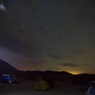 Night-time Camping in the Desert