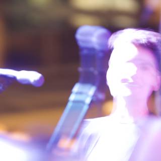 Blurry Nightclub Performance