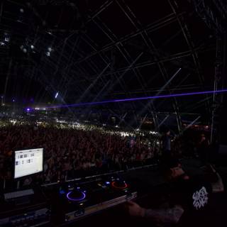 DJ Lights Up the Night at Coachella