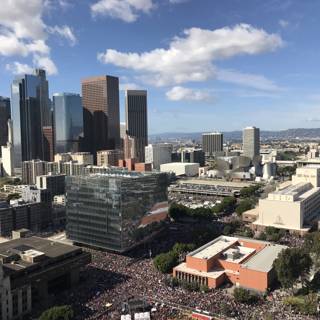 A Bird's Eye View of LA's Metropolis