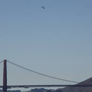 Flight over Golden Gate