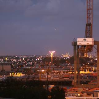 Towering Crane in the Metropolis