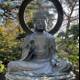 The Serene Buddha Statue at Japanese Tea Garden