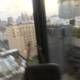 Urban Metropolis through a Blurred Window