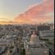 Pink Sky over San Francisco's Urban Landscape