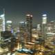 Illuminated Cityscape of Los Angeles