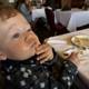 Little Food Critic in Action