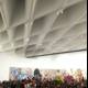 Art Enthusiasts In Awe of Mural at The Broad Gallery