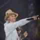 Pharrell Rocks the Cowboy Hat at iHeart Radio Music Festival