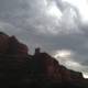 Majestic Stormy Sky over Red Rocks