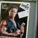 Arnold Schwarzenegger Poses with Gun in Edgy Advertisement Poster