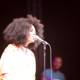 Solange Belting Out Her Hits on Stage